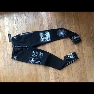 Size Sm. - Dolls Kill High Rise Skinny Jeans